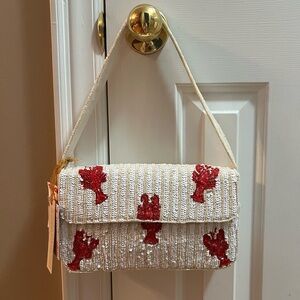 Lobster Beaded Purse